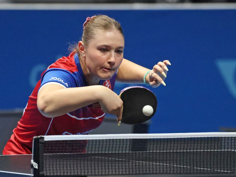Slovenská reprezentantka v stolnom tenise Tatiana Kukuľková.