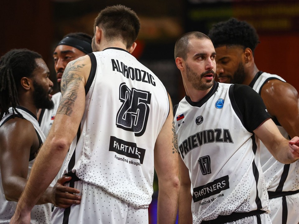 Basketbalisti Prievidze.