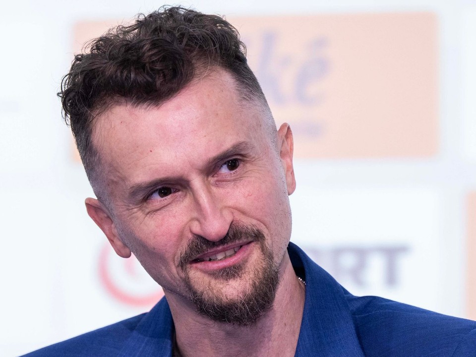 Tréner mužskej volejbalovej reprezentácie Michal Masný.