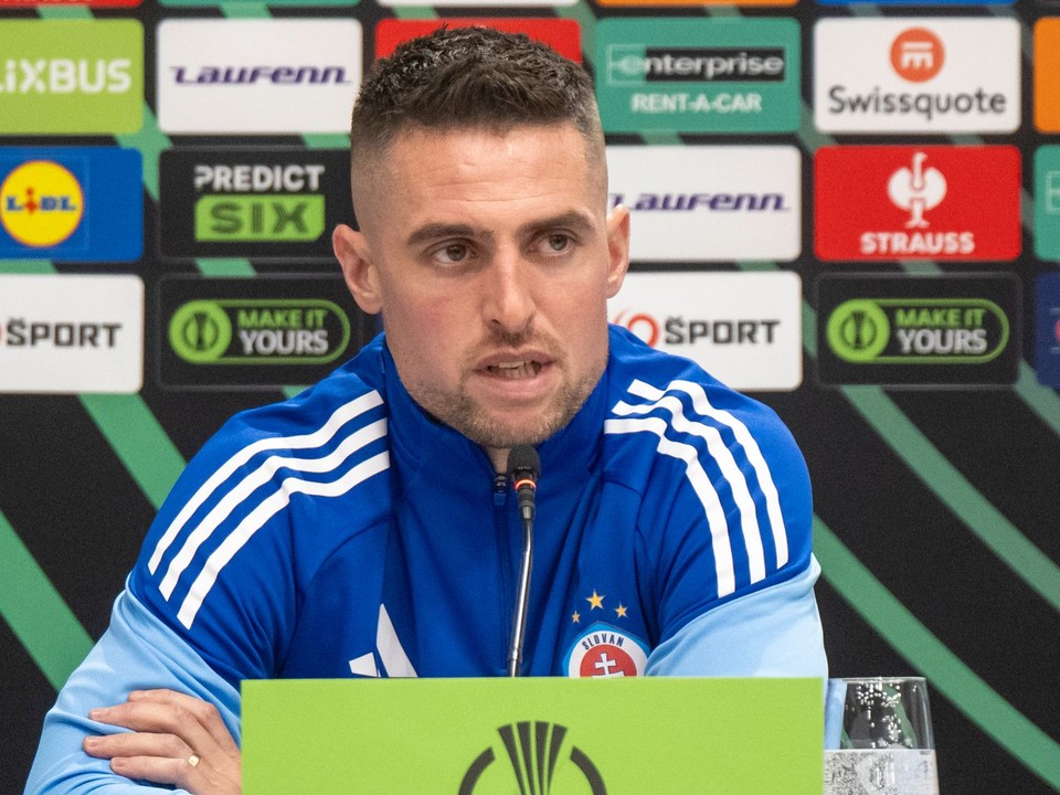 Na snímke futbalist Róbert Mak.