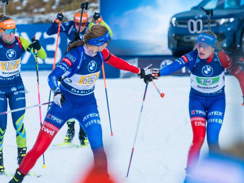 ONLINE: Štafeta žien v Hochfilzene - Svetový pohár v biatlone.