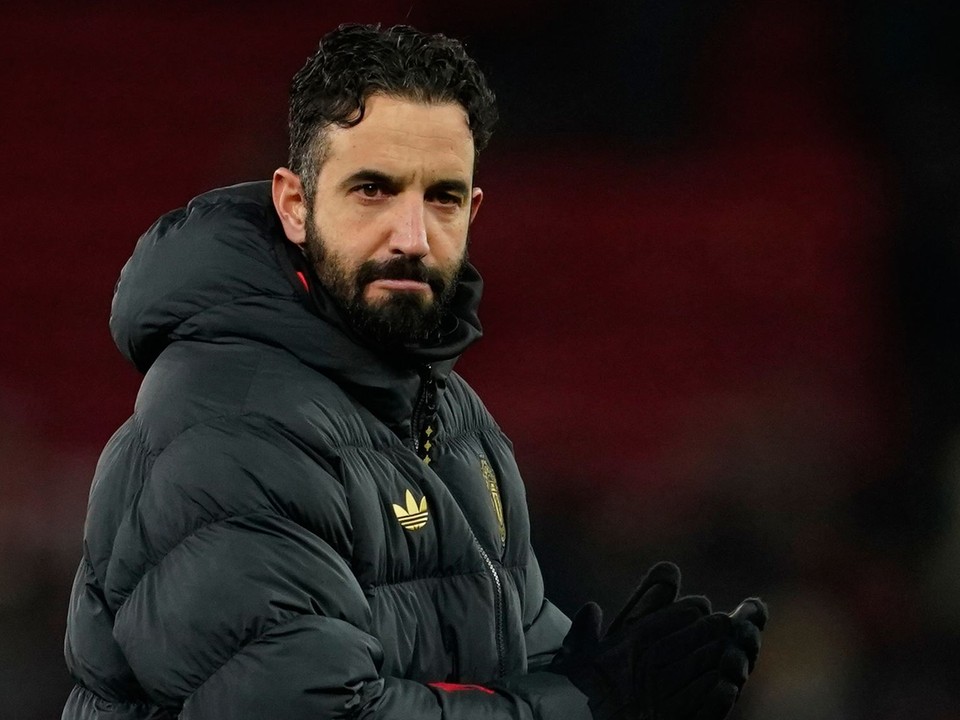 Tréneru Manchestru United Ruben Amorim.