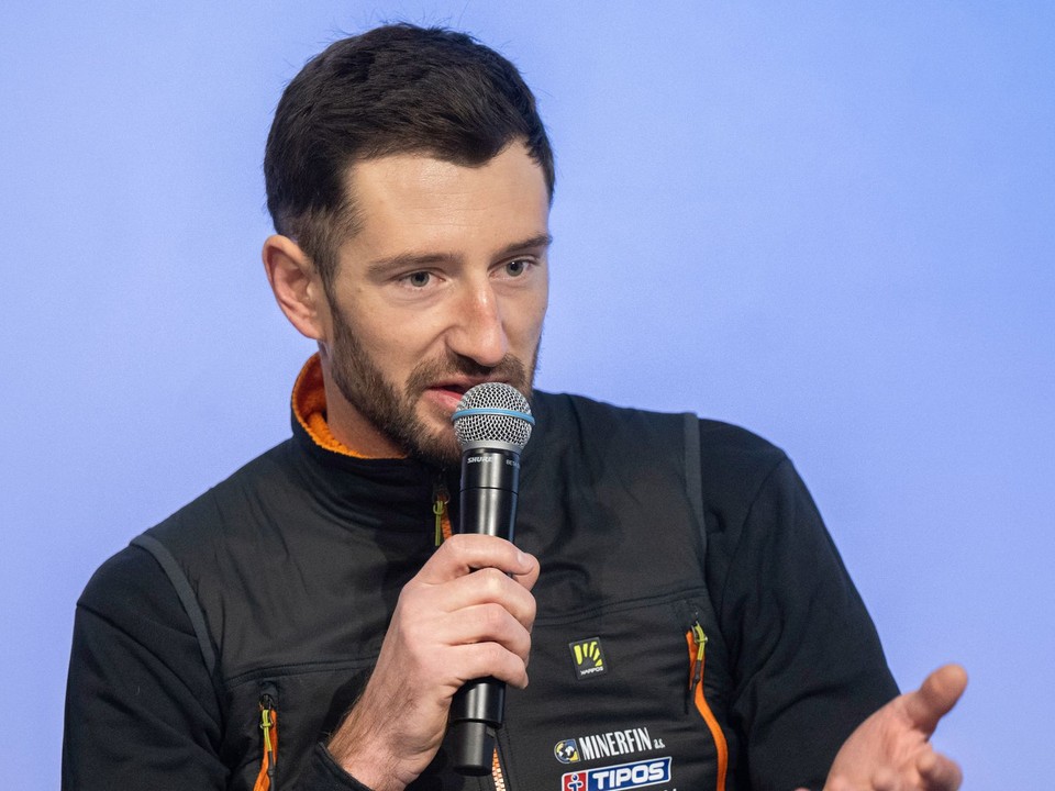 Na snímke reprezentant Slovenska v skialpinizme Jakub Šiarnik.