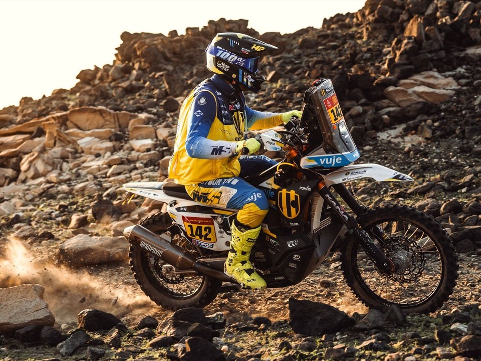 Štefan Svitko v prvej etape.