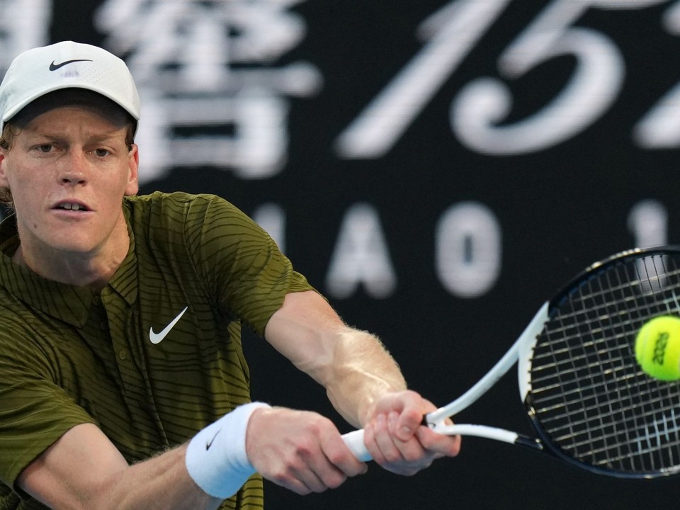 Talian Jannik Sinner.