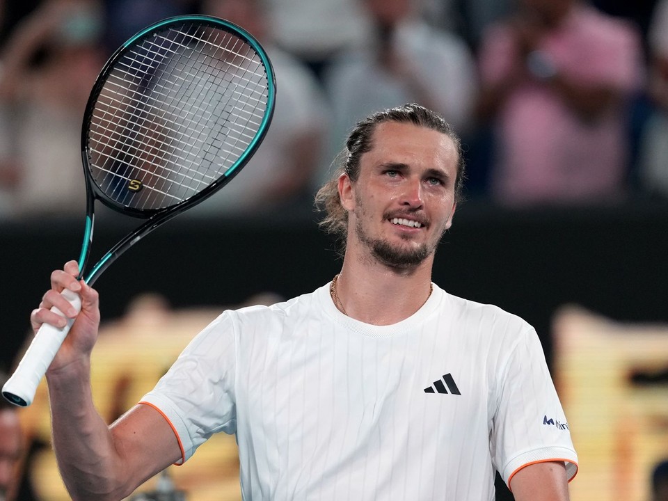 Nemecký tenista Alexander Zverev.