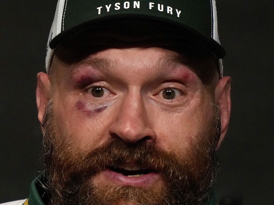 Britský boxer Tyson Fury.
