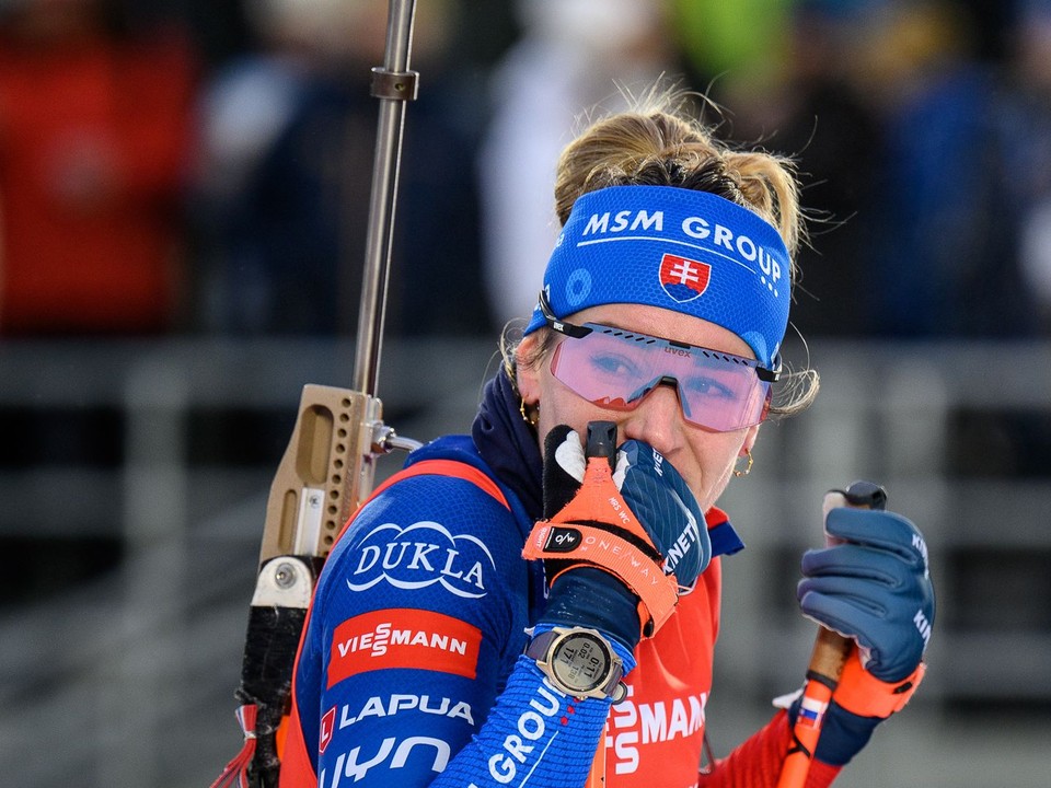 Slovenská biatlonistka Paulína Bátovská Fialková.