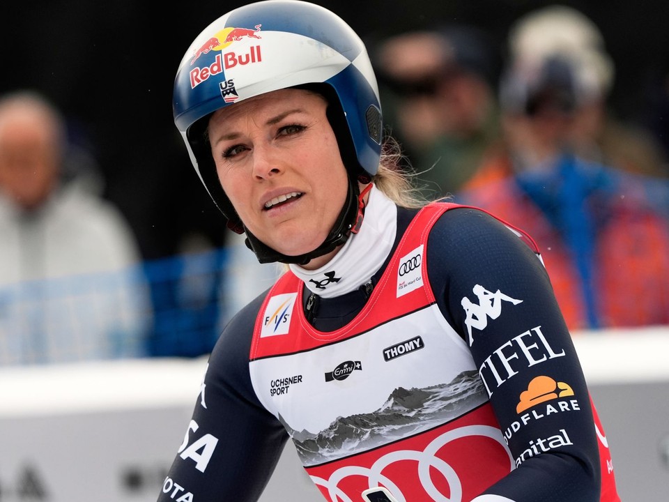 Americká lyžiarka Lindsey Vonnová.