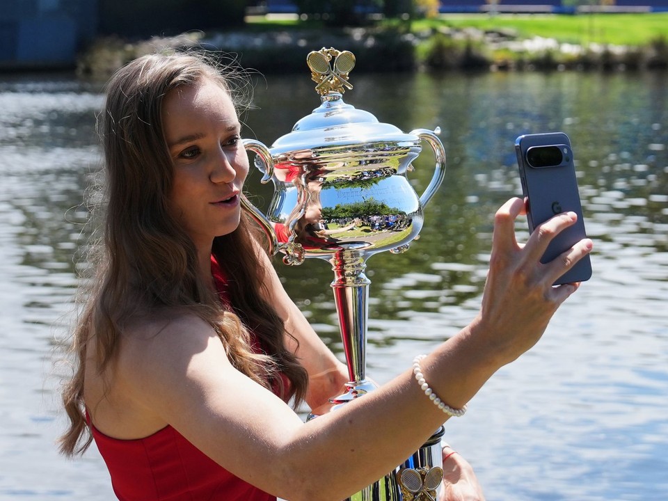 Víťazka ženskej dvojhry Jelena Rybakinová.