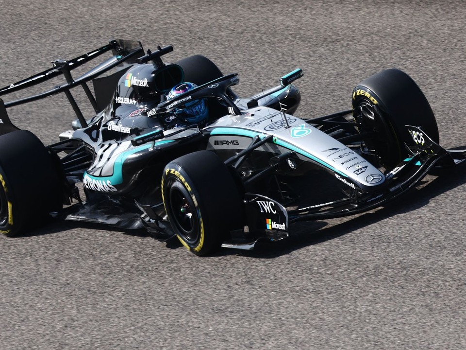 Kimi Antonelli na Mercedese. 