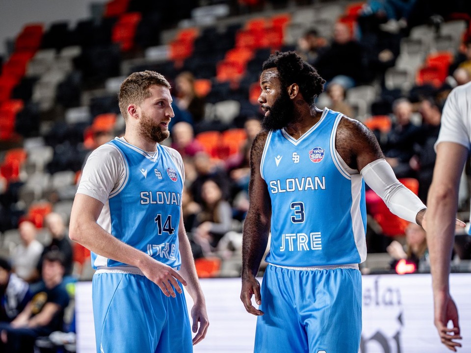 Hráči BC Slovan Bratislava