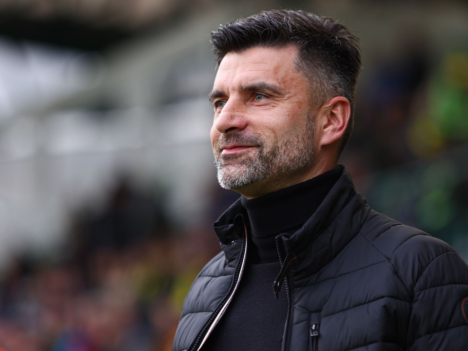 Na snímke hlavný tréner MŠK Žilina Pavol Staňo.