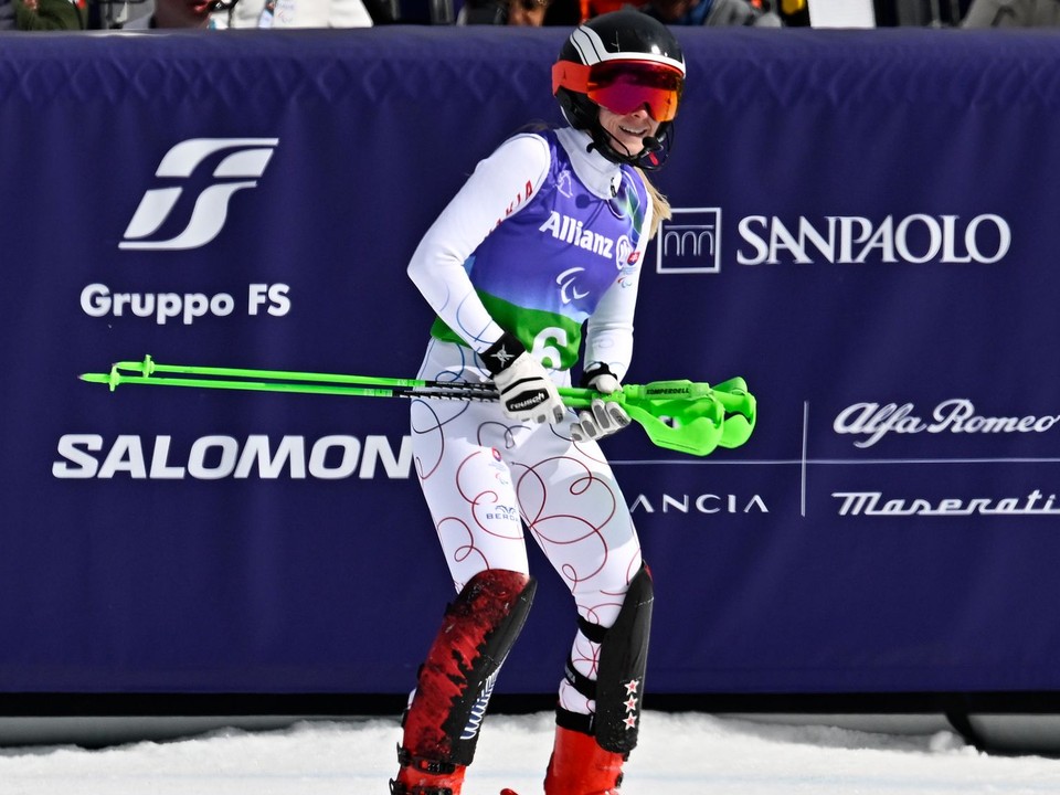 Slovenská paralpská lyžiarka Alexandra Rexová