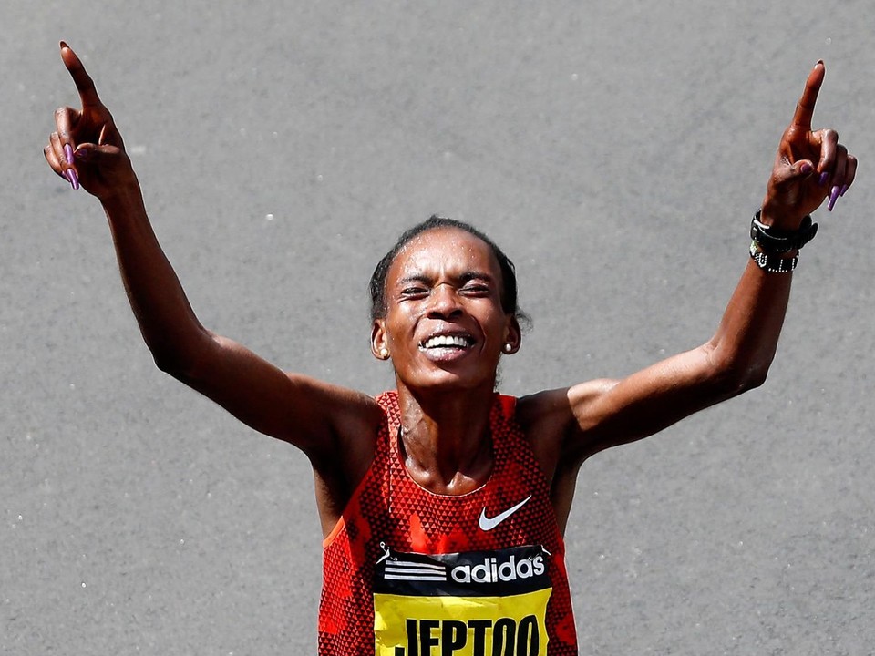 Rita Jeptoová, archívna snímka.