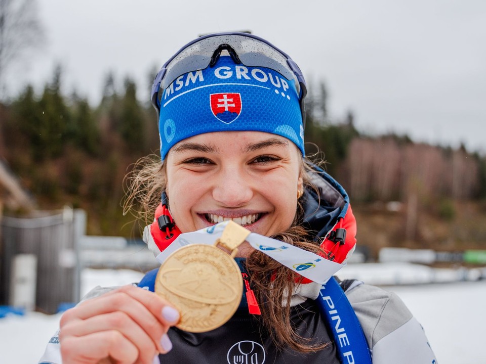 Michaela Straková získala zlatú medailu vo vytrvalostných pretekoch kadetiek MS juniorov 2026