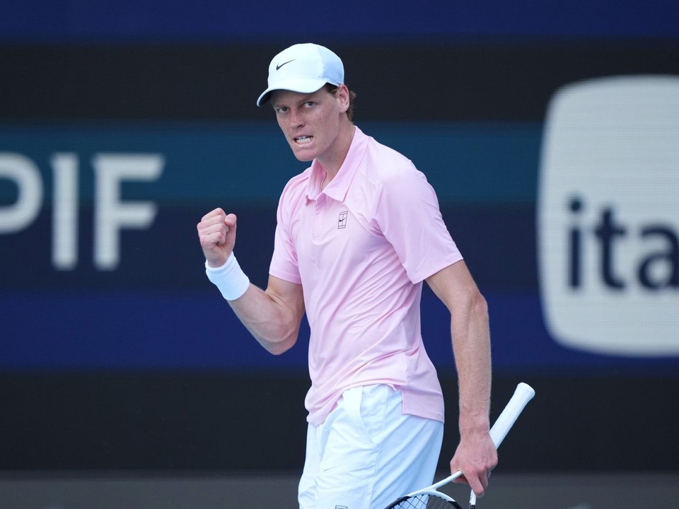 Taliansky tenista Jannik Sinner.