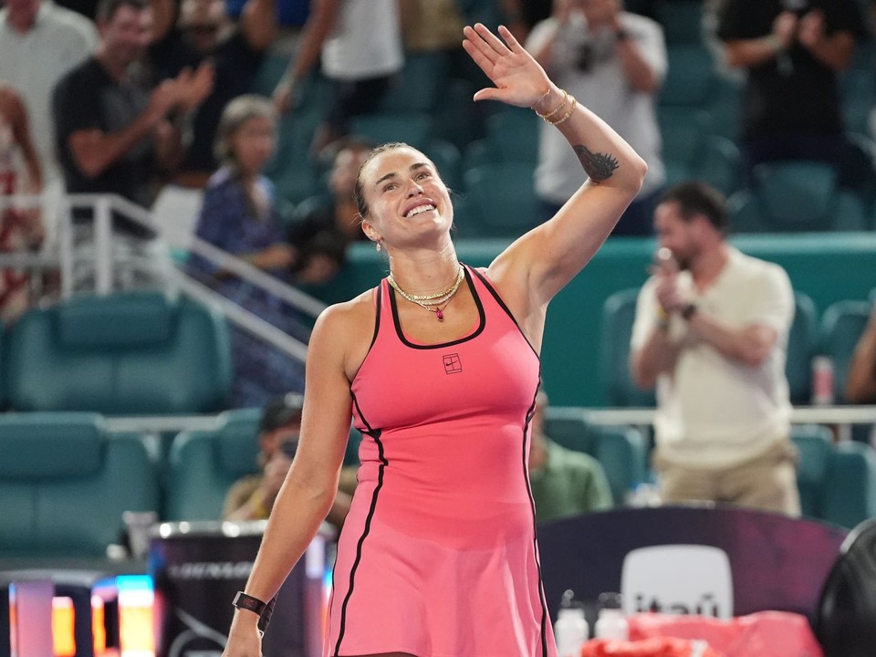 Aryna Sabalenková. 