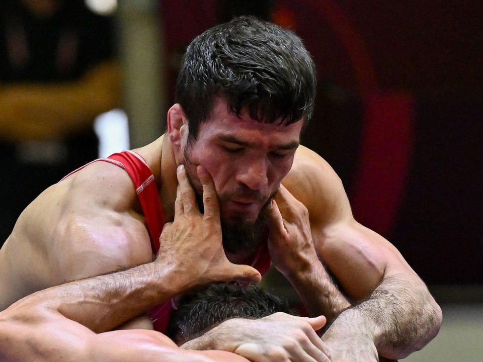 Slovenský zápasník Tajmuraz Salkazanov.