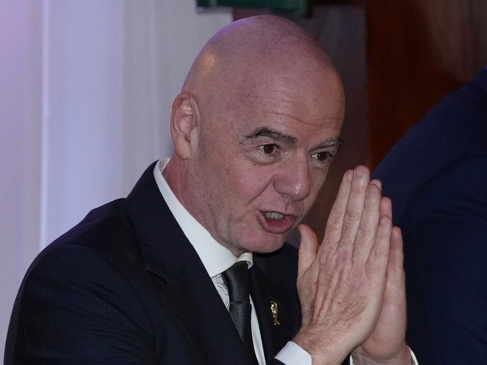 Prezident FIFA Gianni Infantino.