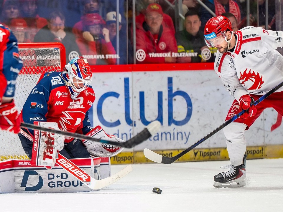 Libor Hudáček počas finále.