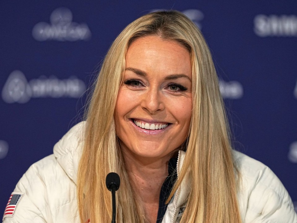 Americká lyžiarka Lindsey Vonnová.