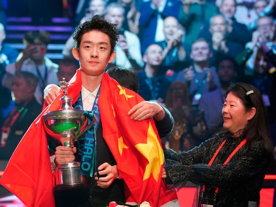 Čínsky hráč snookeru Wu I-ce získal prvýkrát v kariére titul majstra sveta.