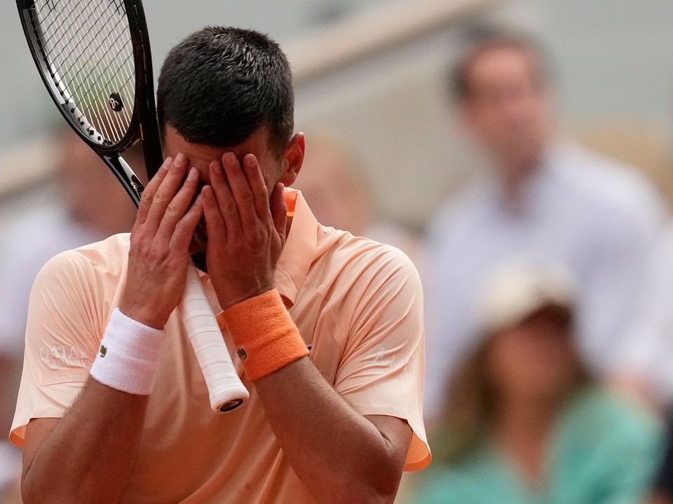 Novak Djokovič prehral v 3. kole na Roland Garros.