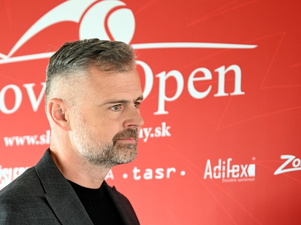 Riaditeľ turnajov Rudolf Horváth počas tlačovej konferencie pred turnajmi Slovak Open a Košice Open.