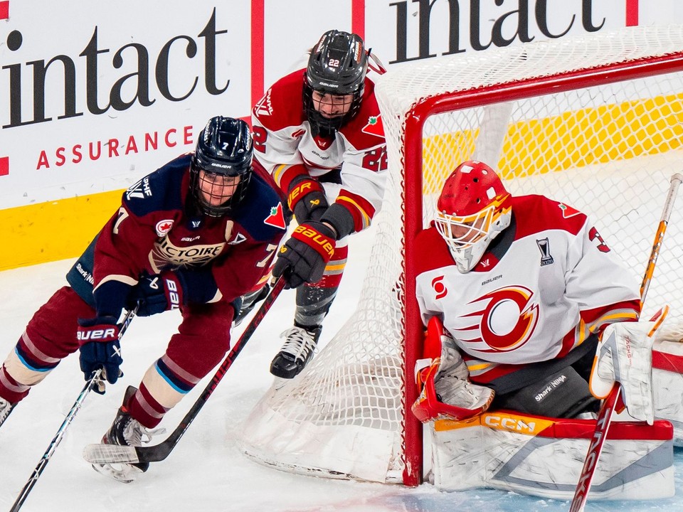 Fotka zo zápasu PWHL Montreal Victoire - Ottawa Charge.