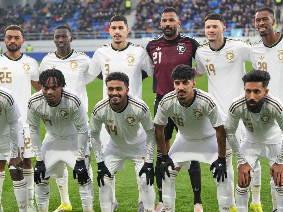 Futbalisti Saudskej Arábie.