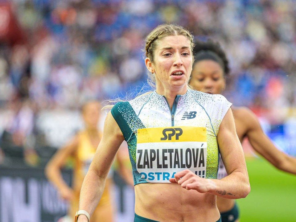 Slovenská bežkyňa Emma Zapletalová.