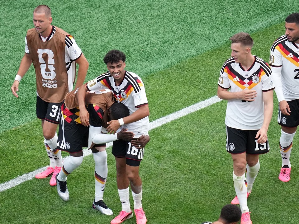 Futbalisti Nemecka.