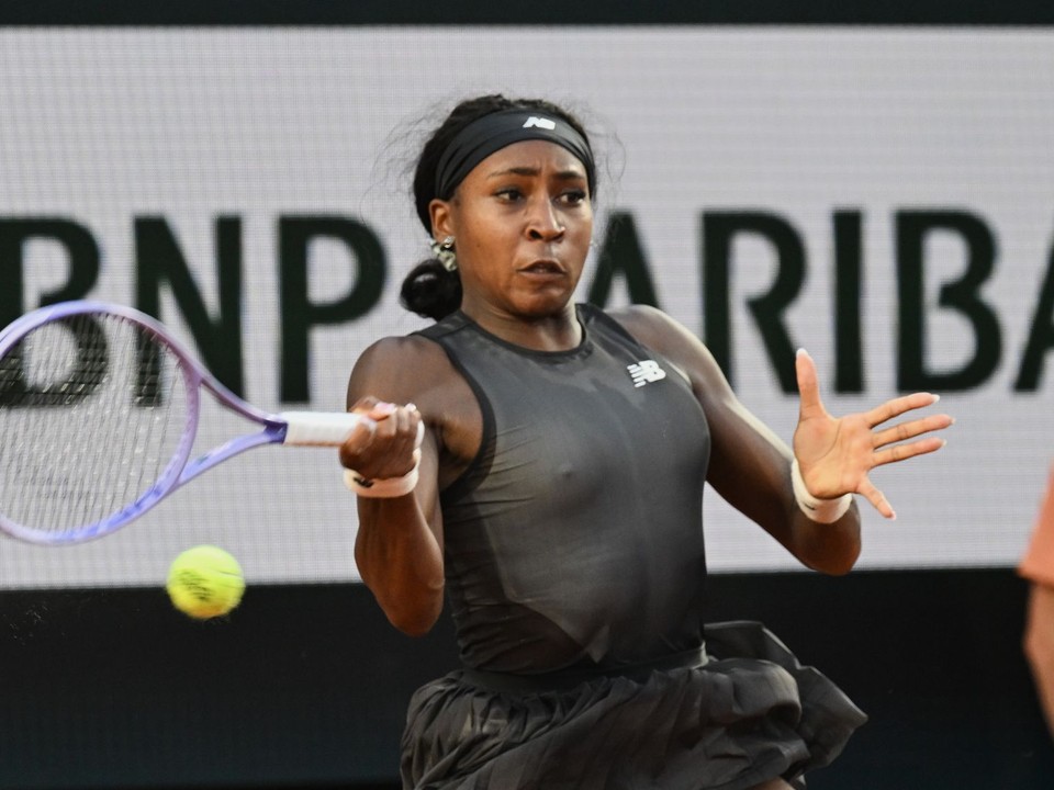 Coco Gauffová počas grandslamového turnaja Roland Garros 2026.