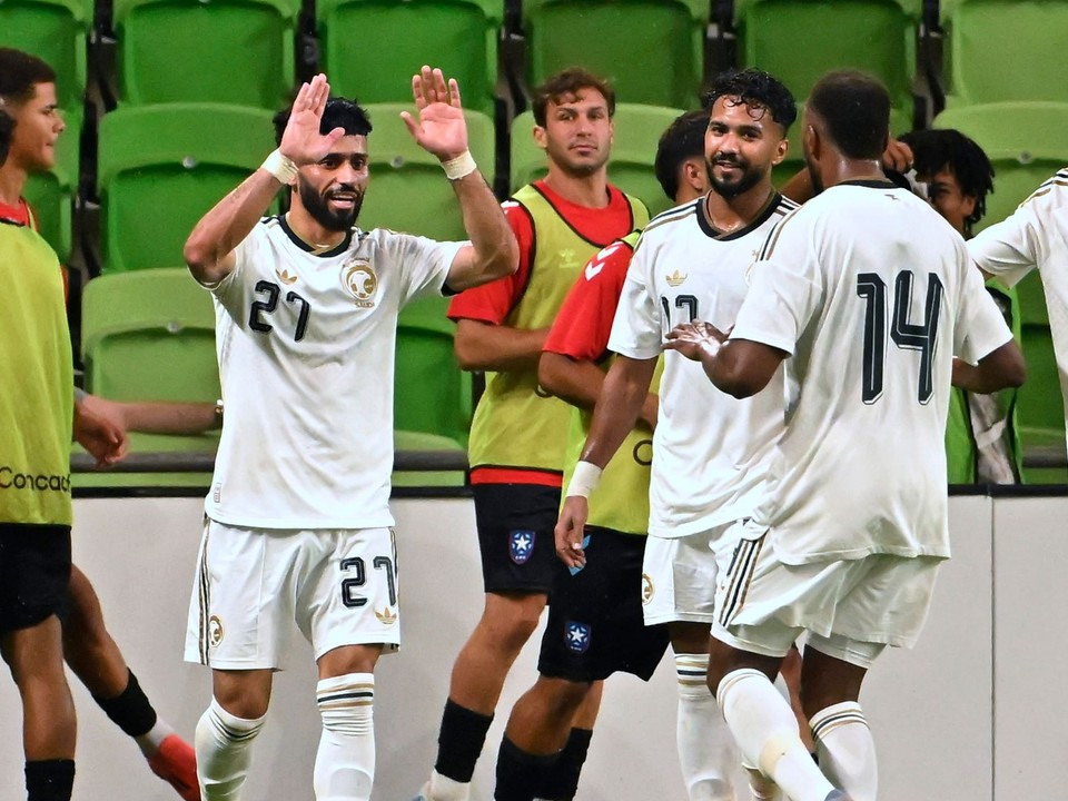 Futbalisti Saudskej Arábie. 