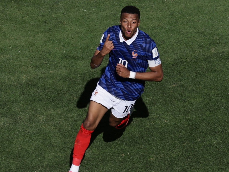 Kylian Mbappe.