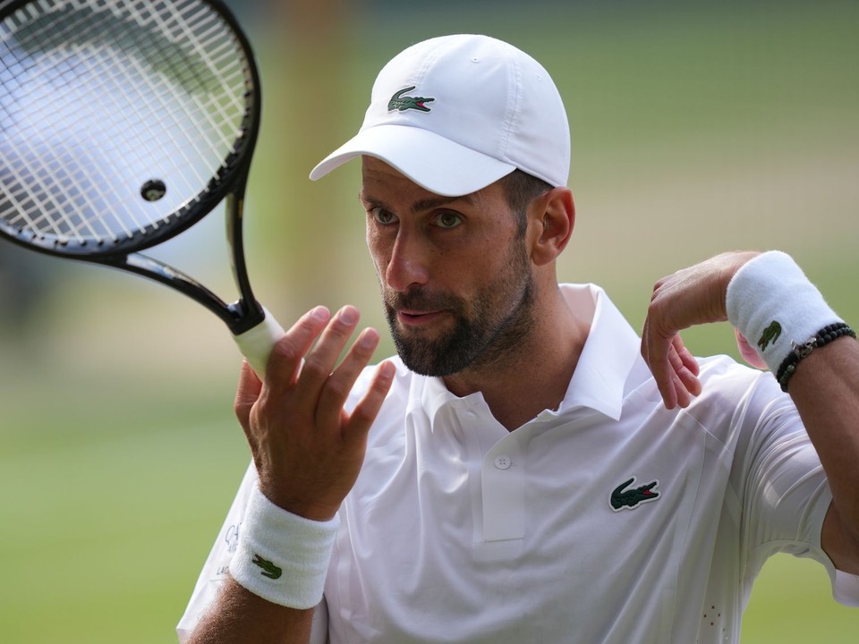 Srbský tenista Novak Djokovič 