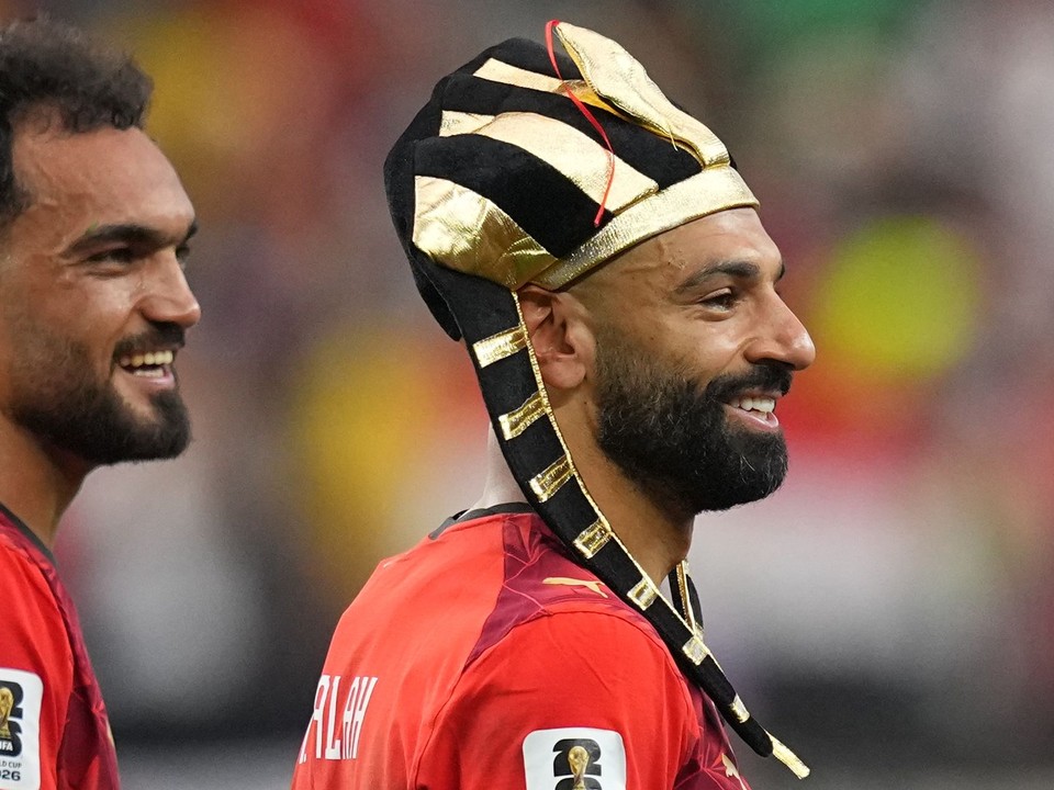 Mohamed Salah oslavuje víťazstvo nad Egyptom na MS 2026.