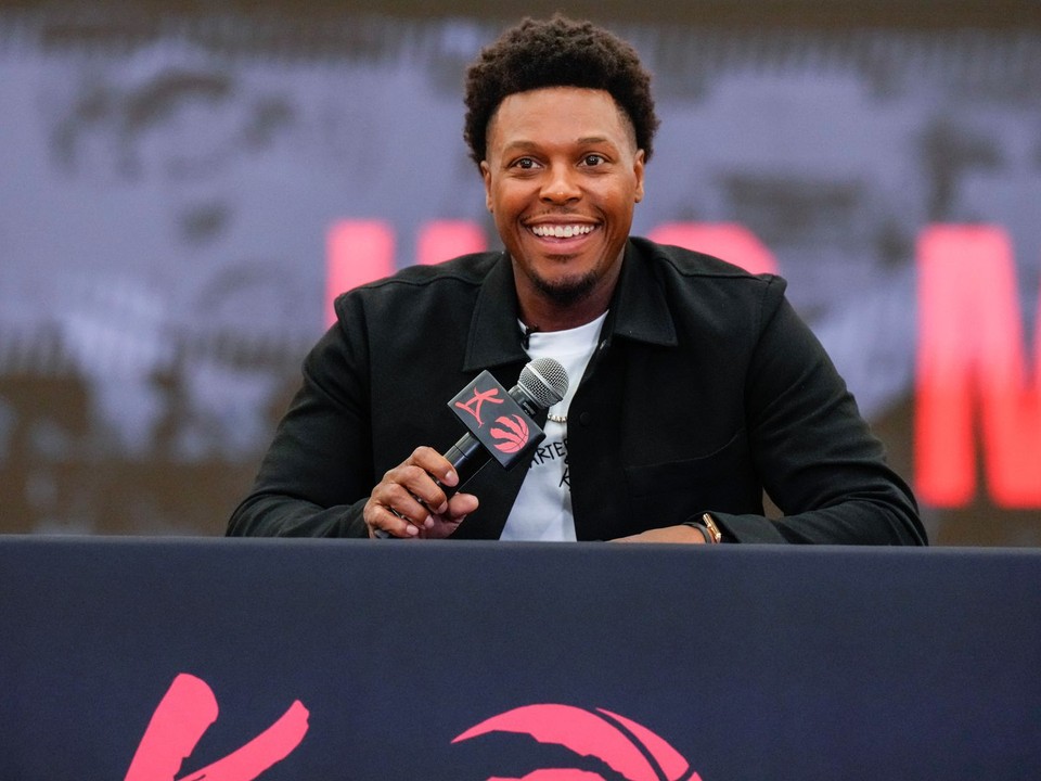 Americký basketbalista Kyle Lowry.