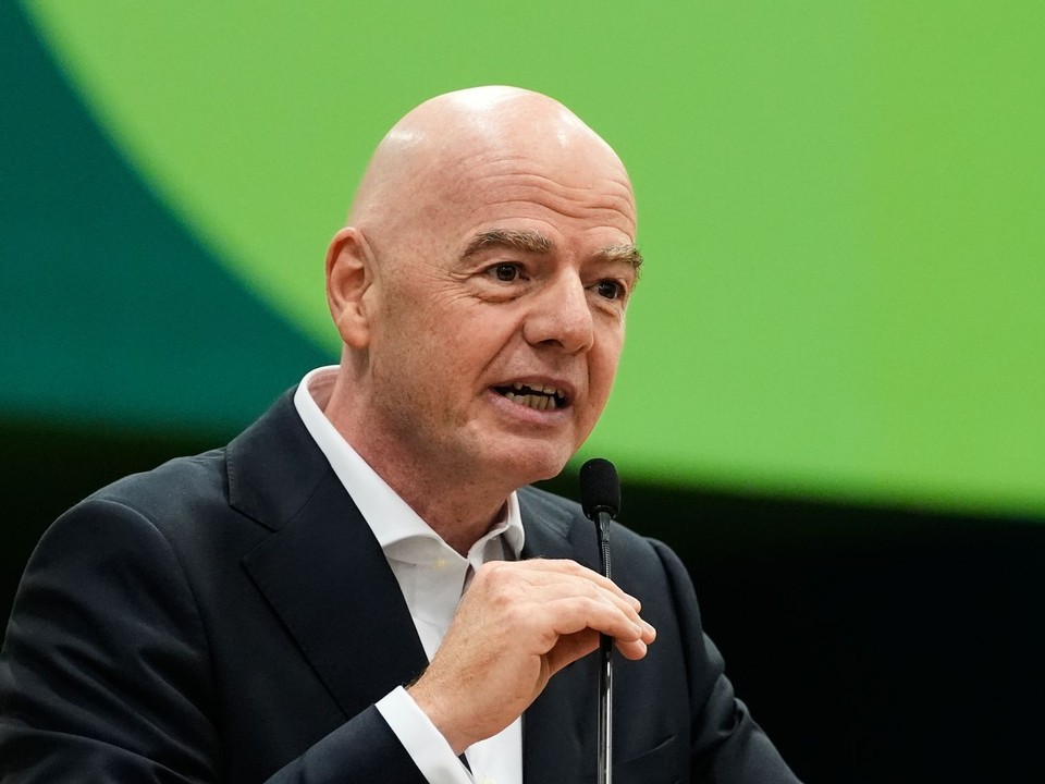 Prezident FIFA Gianni Infantino.