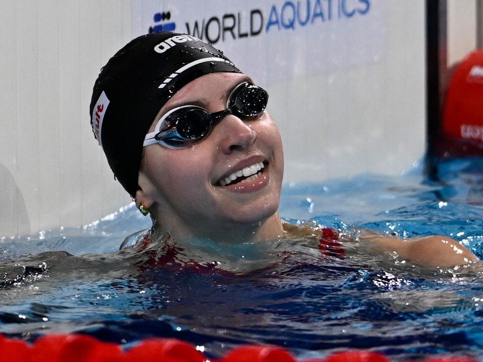 Americká plavkyňa Kate Douglasová.