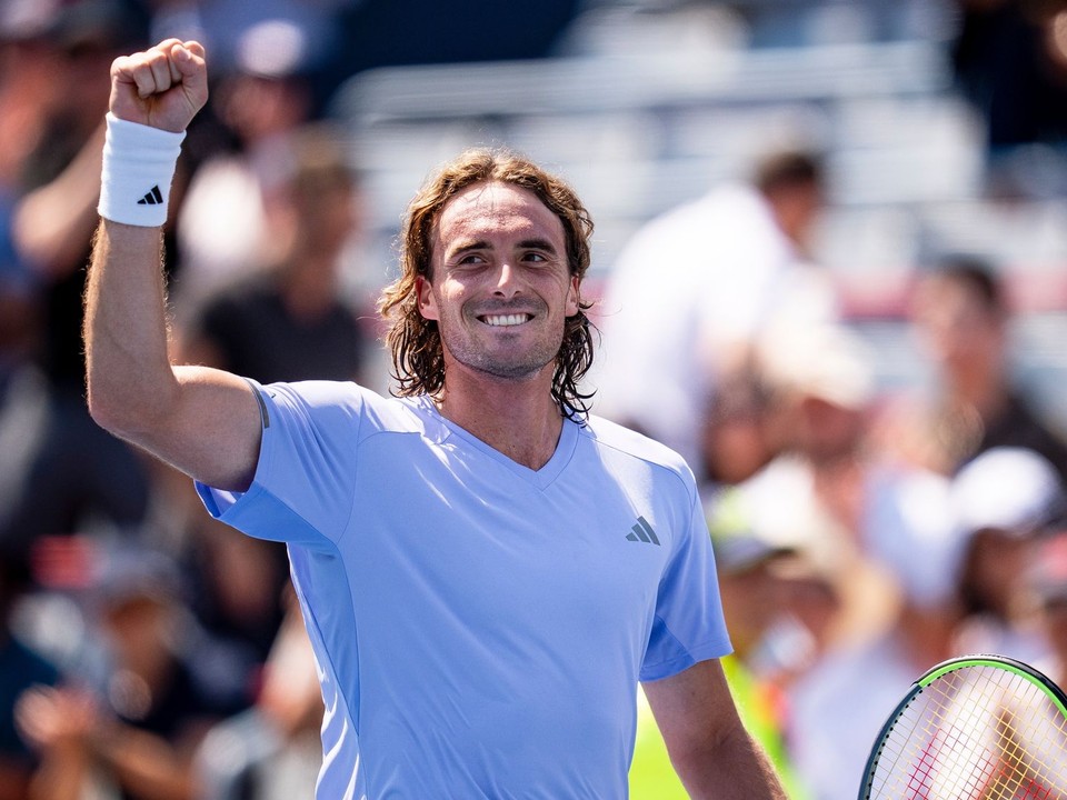 Grécky tenista Stefanos Tsitsipas.