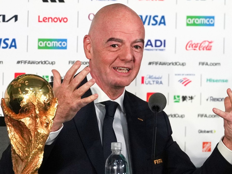 Prezident Gianni Infantino.