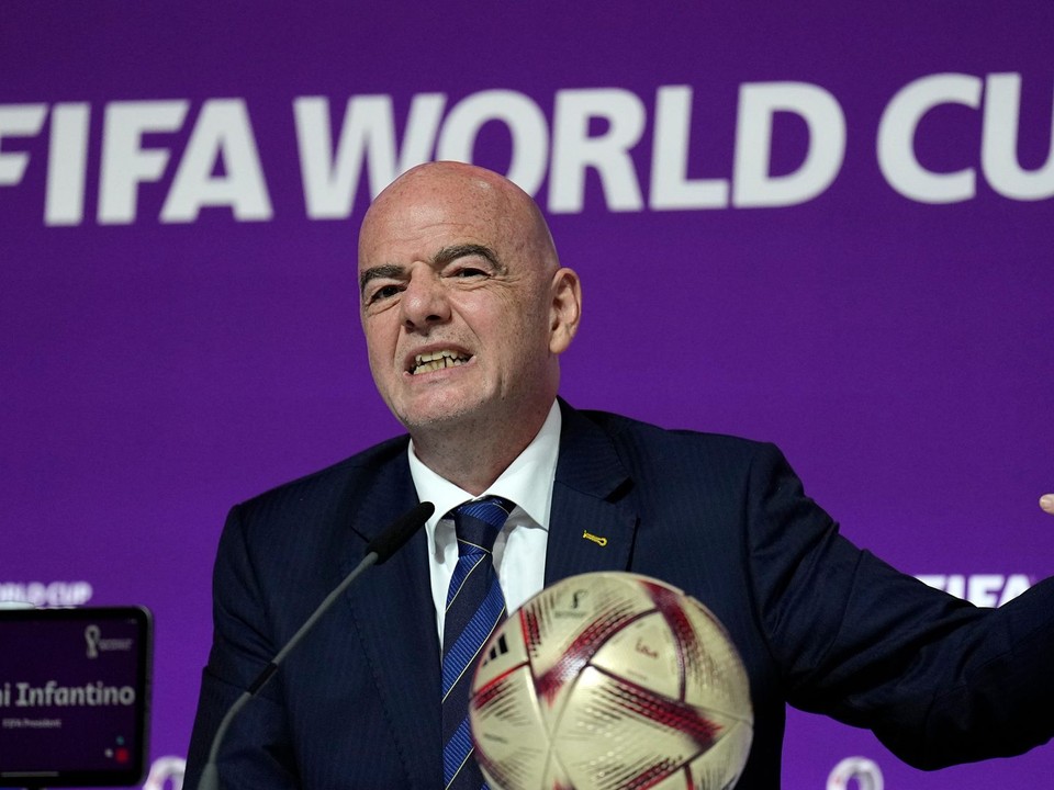 Prezident FIFA Gianni Infantino.