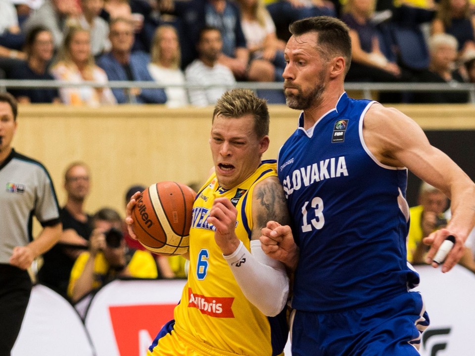 Peter Sedmák v drese Slovenska.