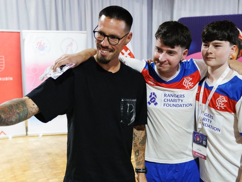Marek Hamšík na podujatí SAYG