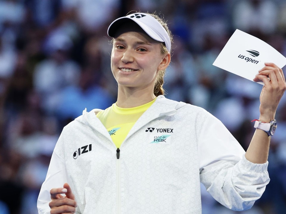 Kazašská tenistka Jelena Rybakinová.