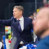 Tréner Slovenska Vladimír Országh
počas MS v hokeji 2026.