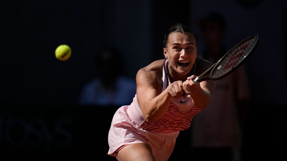 Aryna Sabalenková na Roland Garros 2023.
