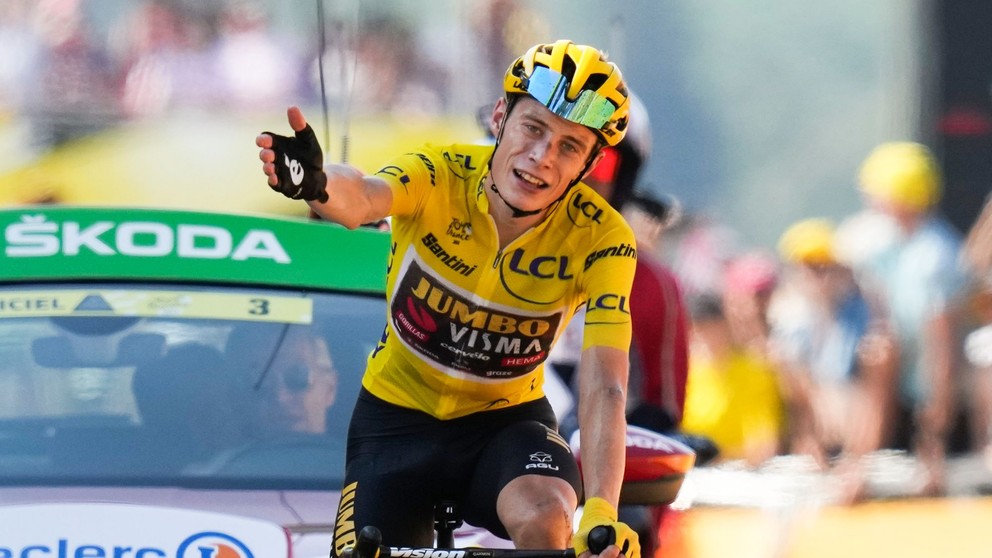 Dánsky cyklista Jonas Vingegaard počas Tour de France 2023.